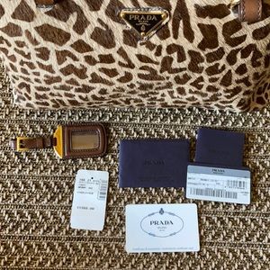 Prada - SABBIA+MORO Bag  💯% AUTHENTIC